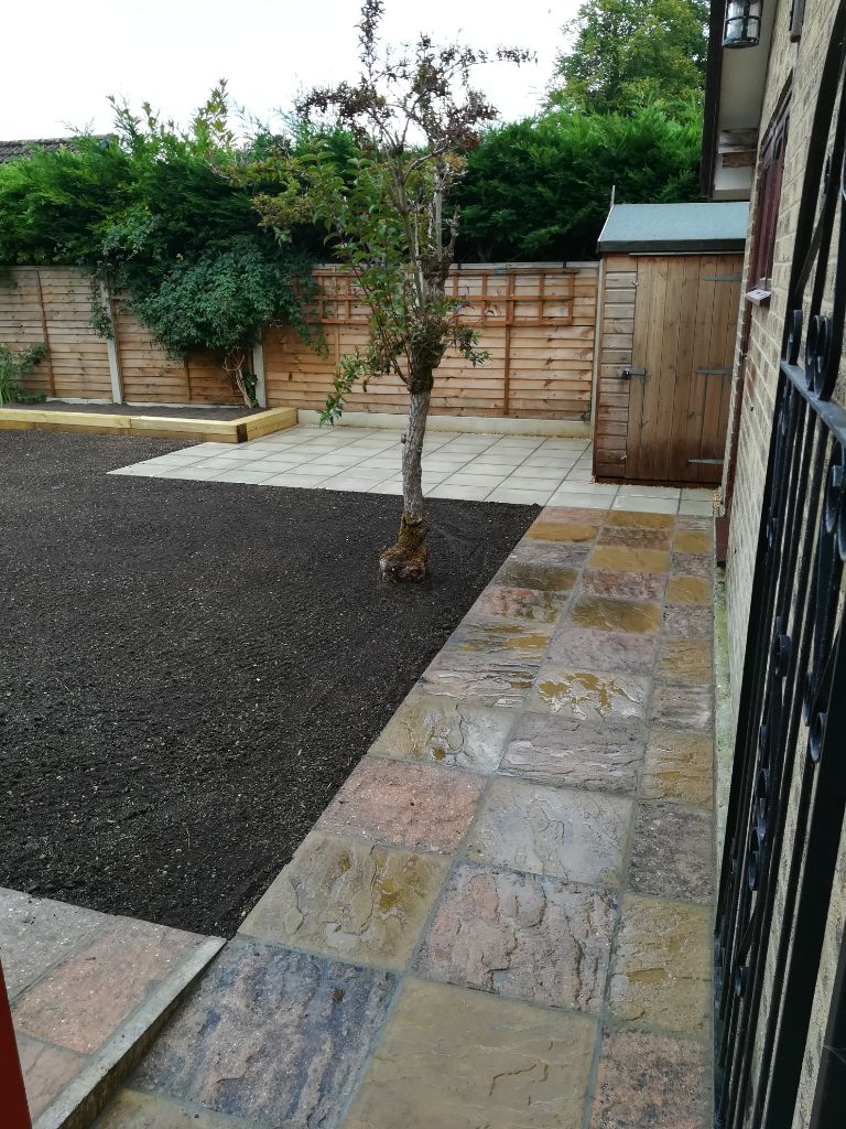 Updated garden in Blandford Dorset MSC Landscapes
